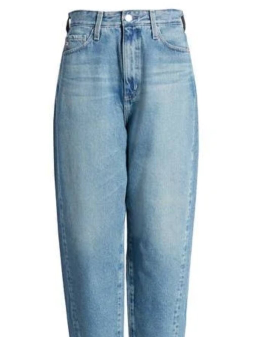 AG Adriano Goldschmied Jeans Womens 27R Blue Renn Extended High-Rise Barrel Leg